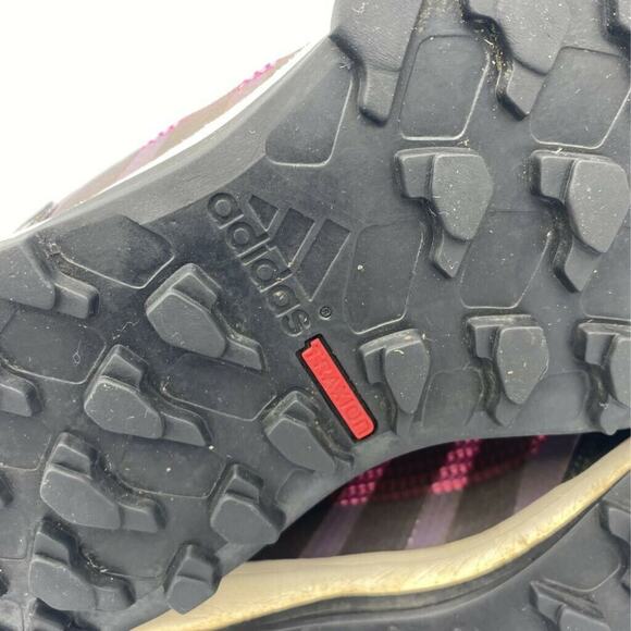 Adidas Womens Kanadia Tr7 Trail Running Shoes Pink AQ4813 Low Top Lace Up 8.5M - Picture 11 of 11